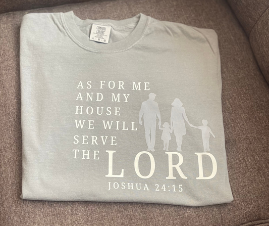 As for Me and My House Tee-Dad Edition